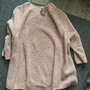 J Jill sweater color is grapefruit multi